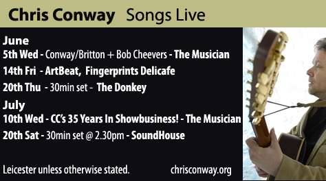 Chris Coonway Songs dates