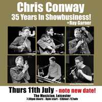 Chris Conway 35 Years In Showbusiness Poster